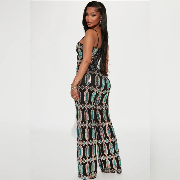 Sequin Two Piece Set NWT - Picture 3 of 5